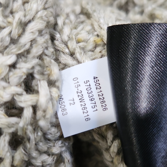 WHITE HOUSE BLACK MARKET LONG SLEEVE STITCHY MARL PULLOVER FOREVER OLIVE SMALL - Picture 11 of 12